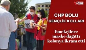 CHP GENÇLİK KOLLARI'NDAN EMEKÇİLERE DESTEK