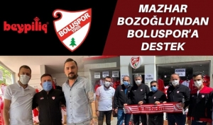 MAZHAR BOZOĞLU'NDAN BOLUSPOR'A DESTEK